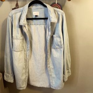 Chambray button down